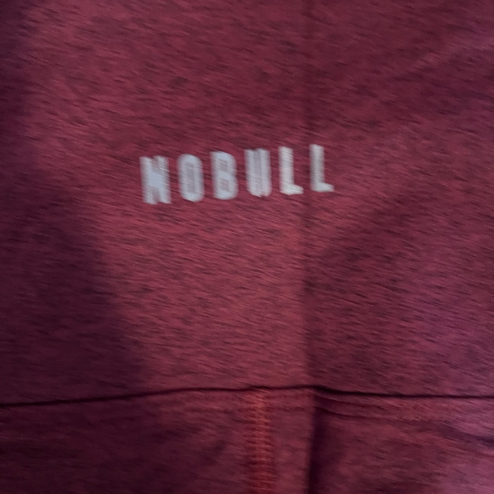 NOBULL Burgundy Leggings XS NWT - Picture 4 of 6